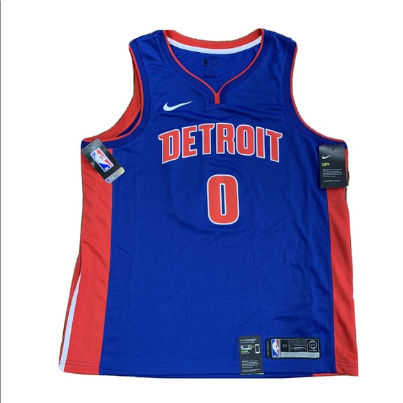 Nike Other - Andre Drummond Nike Swingman Detroit Piston Jersey